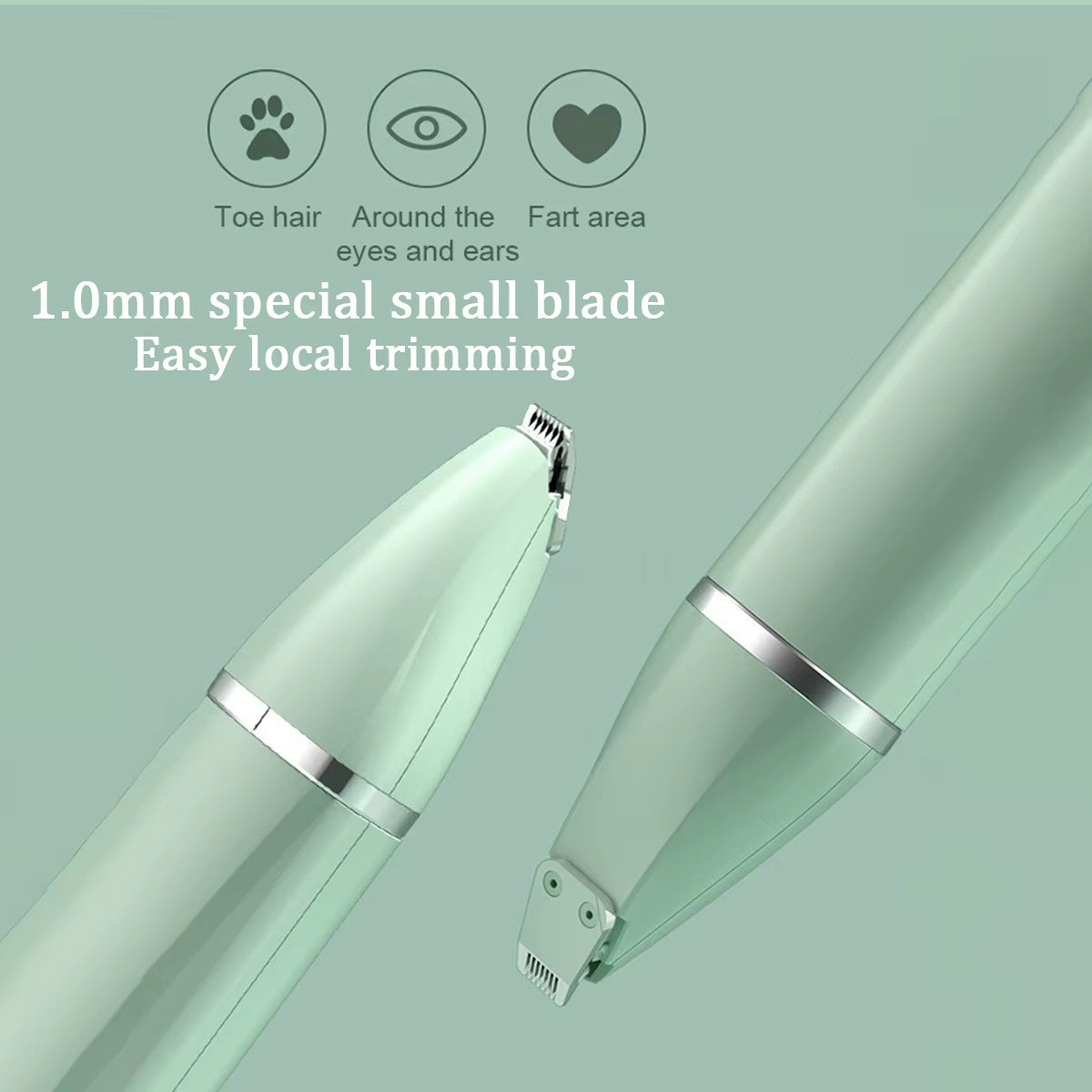 Transform Your Pet's Grooming Routine with the 4-In-1 Rechargeable Electric Pet Grooming Kit – Includes 4 Blades for Effortless Hair Trimming and Nail Grinding!