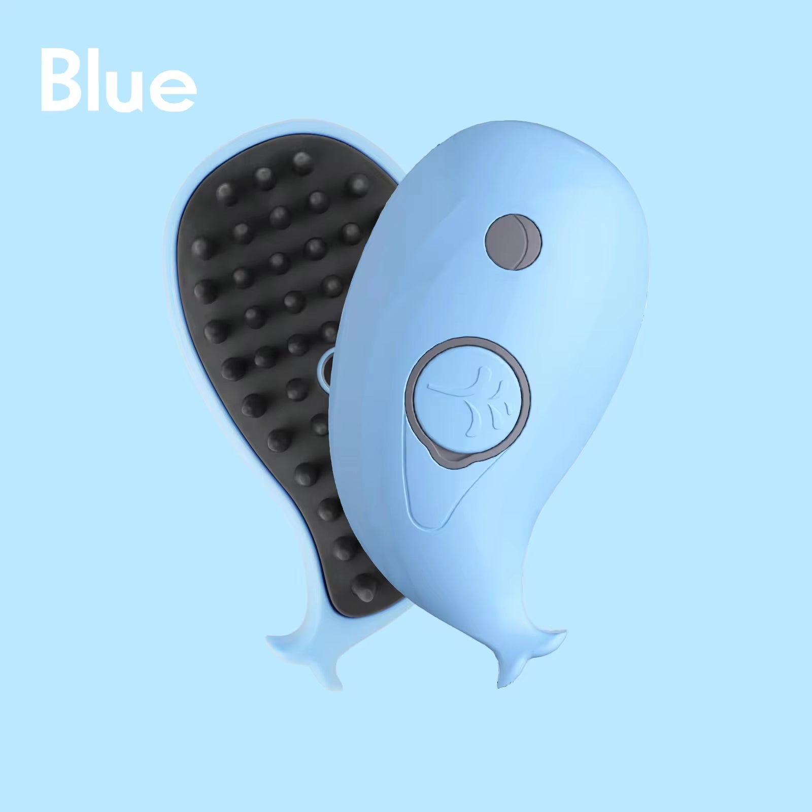 3-in-1 Electric Pet Grooming Brush with Steam Spray - Perfect for Cats and Dogs, Effortless Hair Removal and Relaxing Massage