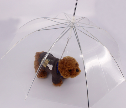 Stylish Premium Dog Umbrella - Keep Your Pup Dry in Any Weather!