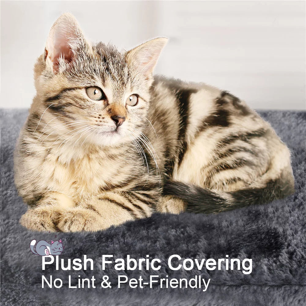 Ultimate Cat Tree for Large Cats - Multi-Level Tower with Cozy Hammock, Spacious Condo, and Durable Sisal Scratching Posts