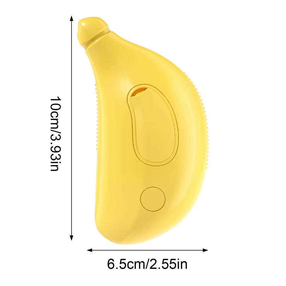 3-in-1 Electric Pet Grooming Brush with Steam Spray - Perfect for Cats and Dogs, Effortless Hair Removal and Relaxing Massage