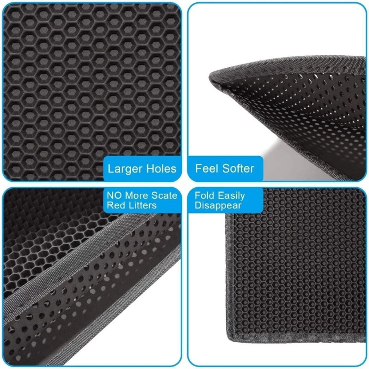 Ultimate Waterproof Cat Litter Trapping Mat - Keep Your Home Clean and Litter-Free!